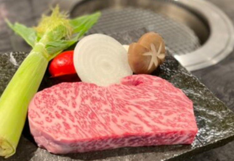 ▼特選黒毛和牛鉄板焼き
